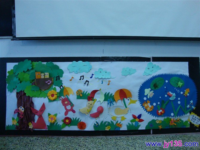 小班主题墙的创设图片_幼儿园小班教室布置
