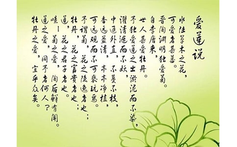 爱莲说教案一等奖