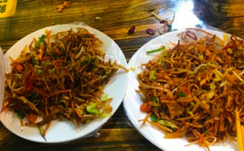 圆白菜鸡蛋炒饼的做法
