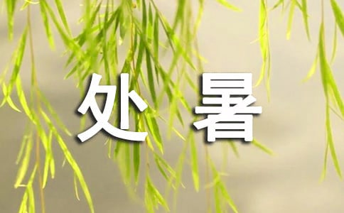 最新处暑节气教案(通用6篇)
