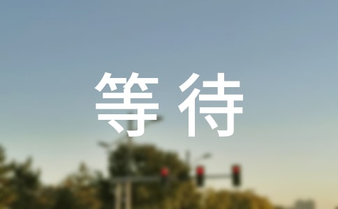 等待的小草寓言故事