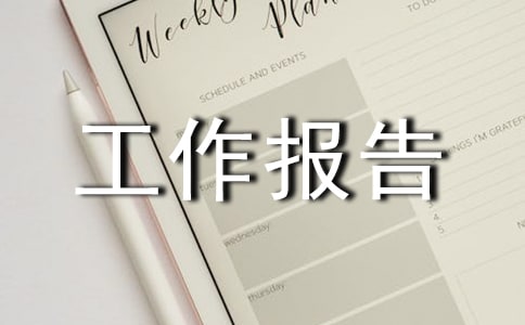 工作报告范文(通用15篇)