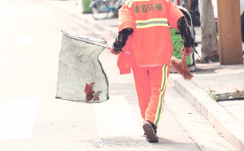 给环卫工人的慰问信
