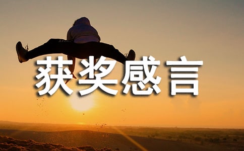 年度优秀部门获奖感言