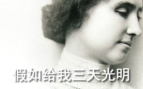假如给我三天光明读后感范文