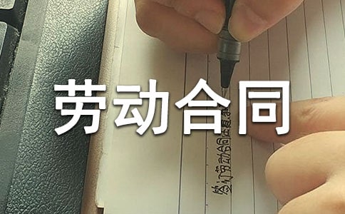 最新试用期的劳动合同范本