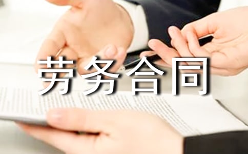 个体户劳务合同范本