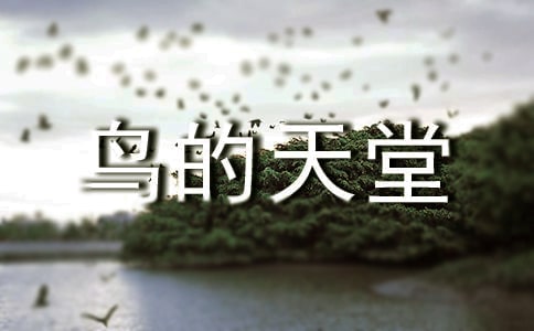 “鸟的天堂”导游词15篇