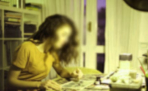 森林系女生拍照角度技巧
