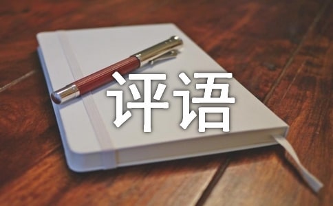 【热】小学综合素质评价评语