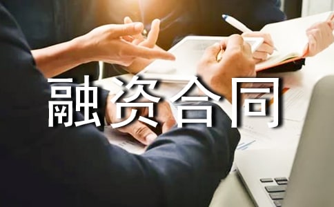融资合同范文集合5篇