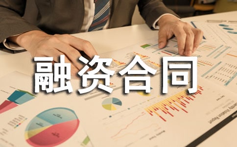 融资合同范文汇总7篇