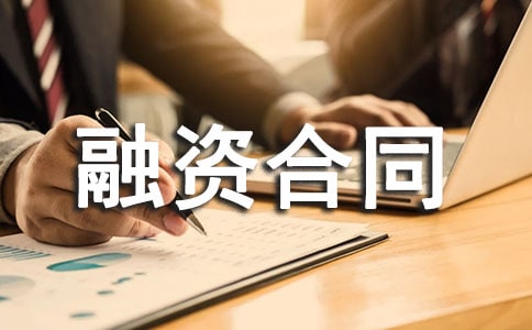 融资合同范文锦集九篇