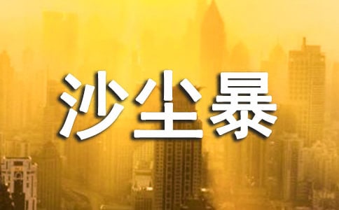沙尘暴灾害应急预案