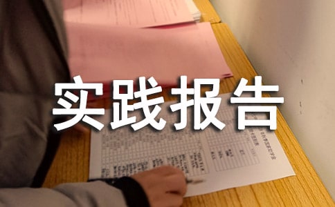 打暑假工的社会实践报告