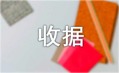 收据遗失证明