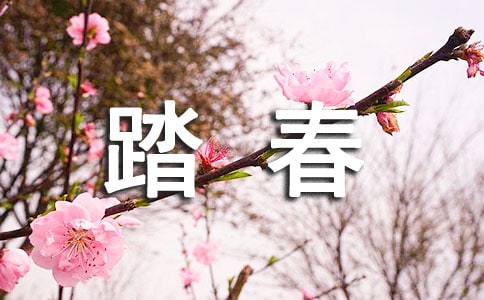 郊外踏春唯美句子