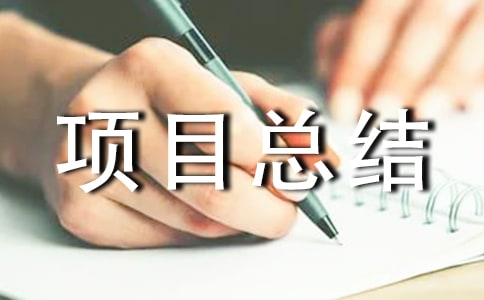项目总结和心得体会