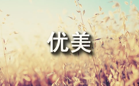 赞美生活的优美句子