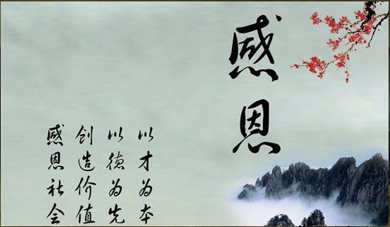 生活中感恩的话语